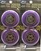 Razor Scooter Replacement Wheels Set with Bearings 2 Violet Purple