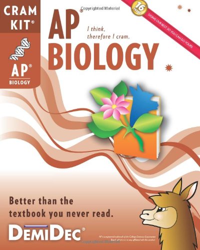 AP Biology Cram Kit: Better than the textbook you never read. Image AP Biology Cram Kit: Better than the textbook you never read.