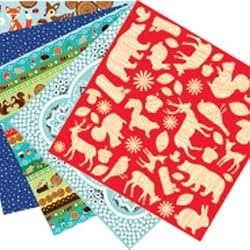 Martha Stewart Crafts Paper Pad, Woodland Critters, 12 by 12 Inches, 24 She