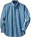 Joe's USA 6.5-Ounce Long Sleeve Denim Shirts in Sizes XS-6XL
