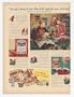 1948 Borden Dairy Products Elmer Elsie & Baby Cows Print Ad (13156)