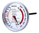 Produkt-Bild: Sunartis 1-4300 T409A Braten- und Ofenthermometer, kombiniert, mit Antihaftbeschichtung