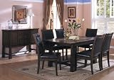8 Piece Stone Top Dining Set