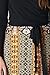 On Trend Women's 3/4 Sleeve Paris Fall Bohemian Long Maxi Dress