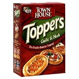 Town House Toppers, Garlic & Herb, 13.5-Ounce Boxes (Pack of 4)