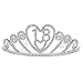 Qixuan Novelties Rhinestone Encrusted 18th Happy Birthday Tiara