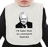 I'll Take That As Comment #qanda ネクタイを有する有機ビブ Medium