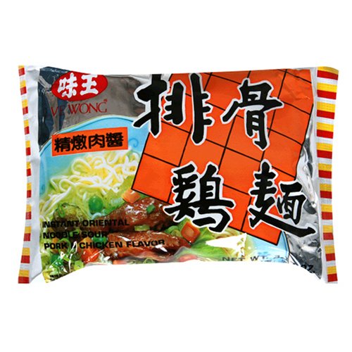Ve Wong Instant Noodle, Pork & Chicken, 3.17-Ounce Packages (Pack of 30) by Ve Wong