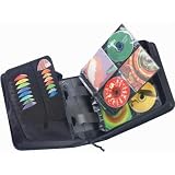 New Case Logic 320 Cd Nylon Media Wallet Liner Notes Prosleeve Durable Nylon Material Fast File