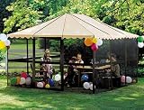 Casita Chestnut 11'7l x 11'7w Square Screenhouse