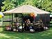 Casita Chestnut 11'7l x 11'7w Square Screenhouse