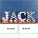 Stars and Stripes Letters - Star A