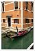 Gondola at Rio Dei Frari By Igor Maloratsky. ART PRINT ON CANVAS with 3/4 inch deep bars. Size: 13 x 19 Inches