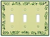 Atlas Homewares 3160 OTT Firenze 4 7 8 Inch by 6 3 4 Inch Triple Toggle