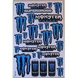 MONSTER モンスター ステッカー シート ブルー 034