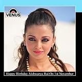 Birthday of Aishwarya Rai