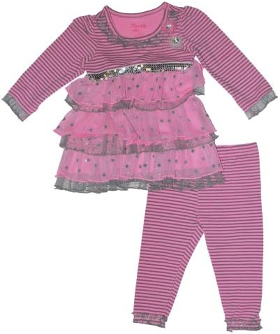 Nanette Girls 12-24 Months Tier Leg Set (18M)