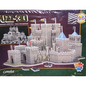 Puzz 3D Camelot Puzzle, 620 pieces by 