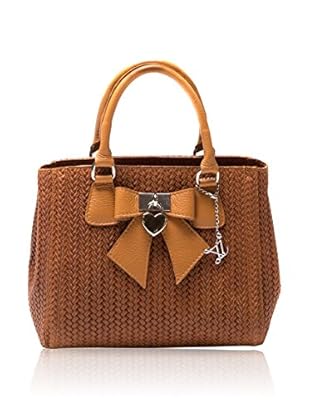 Luisa Vannini Bolso asa de mano (Marrón)