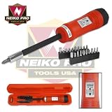 Professional-Grade 1/4 Dr. Torque Screwdriver - 10-50 Inch-Lbs