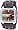 Fossil Herren-Armbanduhr Analog Leder braun Trend JR9990