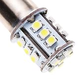 Lighting EVER 1156 BA15S LED Car Lights, Turning Lights, Tail Lights, Daylight White, Pack of 2 Units