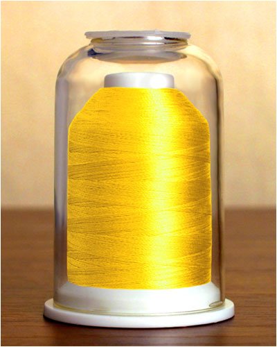 Hemingworth 1000m PolySelect Embroidery Thread - Neon Yellow 1275