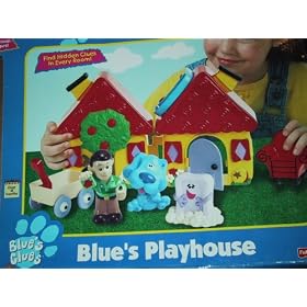 Blue's Clues Playhouse Playset Fisher Price Carry Along Toy by Blues Clues