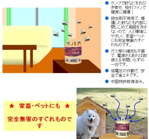 Cover image : 「蚊取り革命mos吸＋灯」蚊をまとめて吸引!!光触媒機能で空気も浄化します！