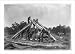 Historic Print (L): [Navajo Indian ceremony of 9-day chant, Arizona]
