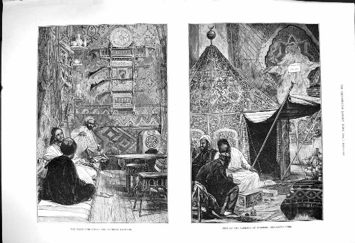 1878 Tunesier-Pavillon-Zelt-Kaiser Marokko Trocadero 1878 Tunesier-Pavillon-Zelt-Kaiser Marokko Trocadero