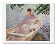 Edmund Charles Tarbell, Mother and Child in a Boat
