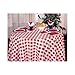 Creative Converting Tablecover, 82x82in, RED GINGHAM