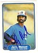 Jerry Manuel autographed Baseball Card (Montreal Expos) 1982 Fleer #195
