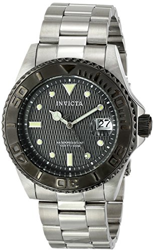 Invicta Men's 14758 Pro Diver Analog Display Japanese Automatic Silver Watch