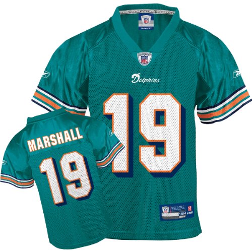 Reebok Miami Dolphins Brandon Marshall Boys Replica Jersey Kids 4 Small