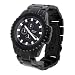Geneva Platinum Mens Round Bezel Link Watch