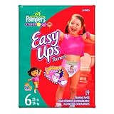 Pampers Easy-Ups Diapers - Jumbo Pack Size 6 Girl 37 lbs and up