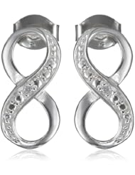 Sterling Silver Figure-8 Earrings