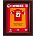 Larry Johnson #27 Kansas City Chiefs NFL Limited Edition Rookie Year Original Mini Jersey Framed 13x16