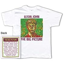 Elton John - Big Picture Tour T-Shirt Medium