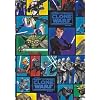 Star Wars Clone Wars - Giftwrap (2 sheets folded) and tags (2)