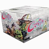 Valken Graffiti Paintballs 2000 Count - Blue & Brown Shell / Orange Fill