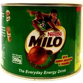 Nestle Milo Energy Cocoa Powder Drink 200 g (Pack of 6)