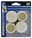 Shepherd Hardware 9122 1-1/8-Inch Inside Diameter Rubber Leg Tips, 4-Pack, White