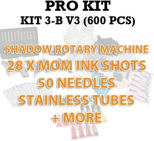 600 Piece Shadow Rotary Stainless Steel Pro Kit 3-B v3