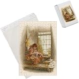 Photo Jigsaw Puzzle of Girl Mending Doll from Mary Evans