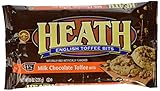 Hershey's Baking Pieces, Heath Milk Chocolate Toffee Bits, 8 oz (Pack of 8)