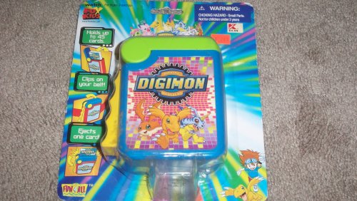 Official Digimon Trading Card Dispenser - Holds 45 Cards with Ejector