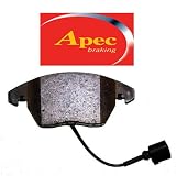 Apec Front Brake Pads - VW Bora - 1.8T (150bhp) AGU/ARX/AUM eng - with 280mm discs - 5/01-5/05